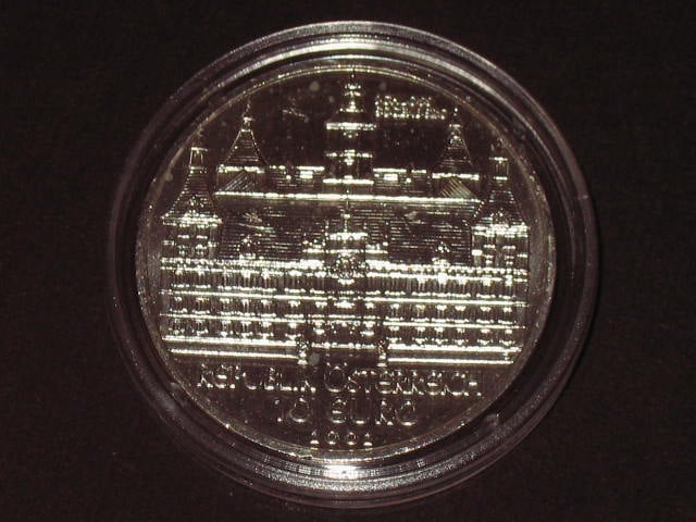 Rakousko 10 EUR 2002 Schoss Eggenberg