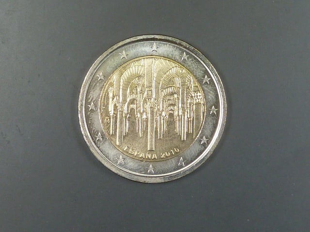 Španělsko 2 EUR 2010 pamětní