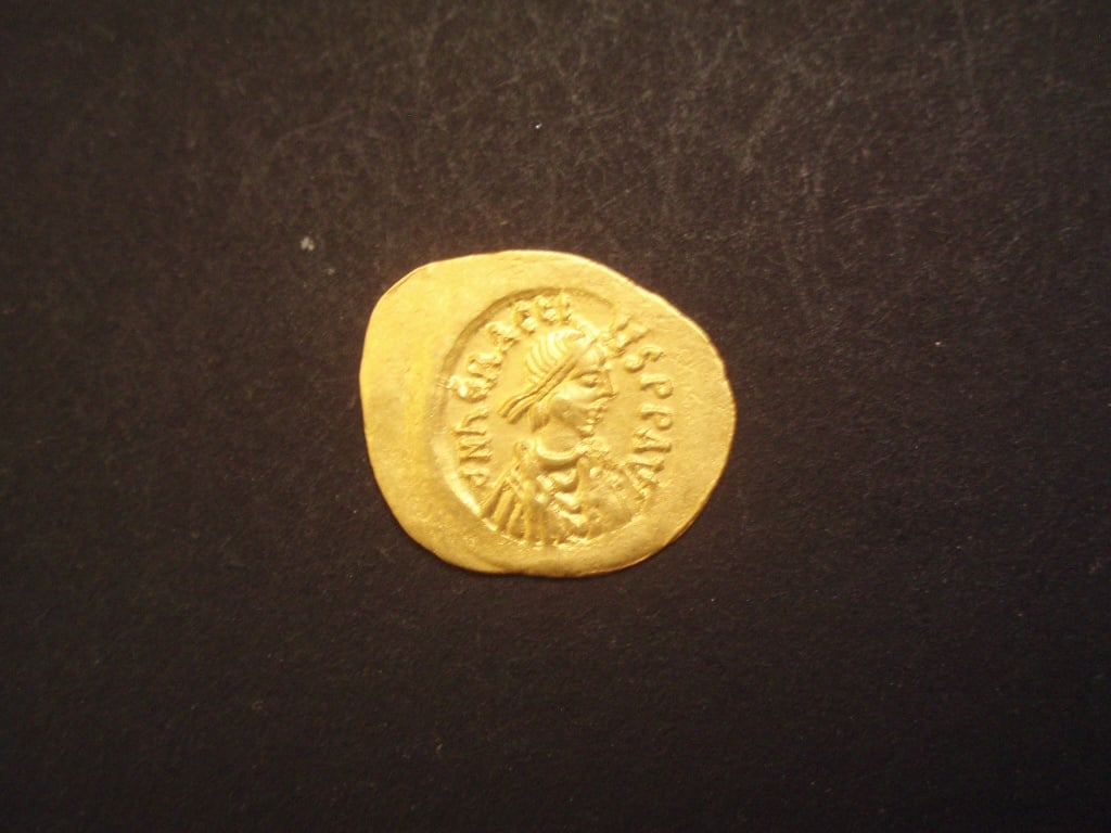 Heraclius 610-641, tremissis, Sear 786 , Constatinopol