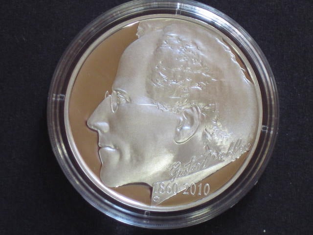 200 Kč 2010, 150.výročí narození Gustava Mahlera