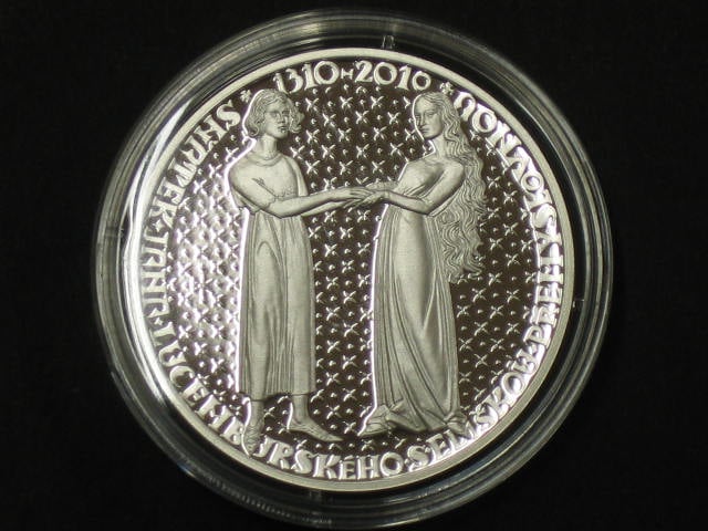 200 Kč 2010 700.výročí sňatku Jana Lucemburského s Eliškou Přemyslovnou