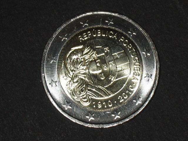 Portugalsko 2 EUR 2010 pamětní