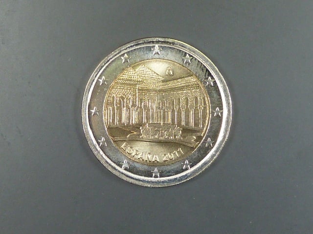 Španělsko 2 EUR 2011 pamětní