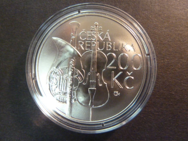 200 Kč 2011 200.výročí zahájení výuky na Pražské konzervatoři