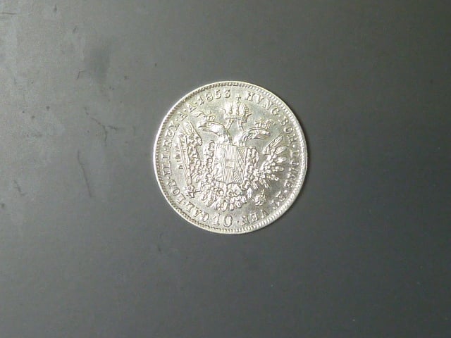 10 Krejcar 1853 A