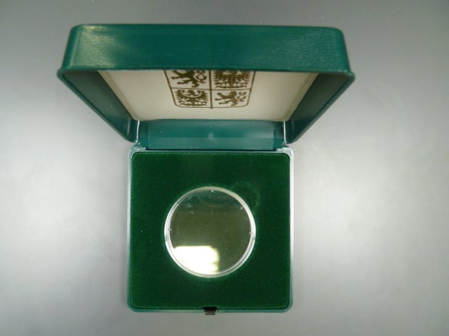 originální etue na Au/Ag minci 2000 Kč 2000 b.k.