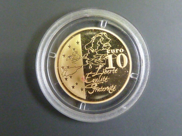 Francie, 10 EUR 2002 Au 920, 8,45g, náklad 5779 ks