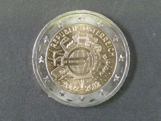 Rakousko 2 EUR 2012 pamětní - SPOLEČNÉ VYDÁNÍ