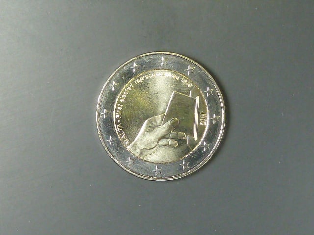 Malta 2 EUR 2011 pamětní