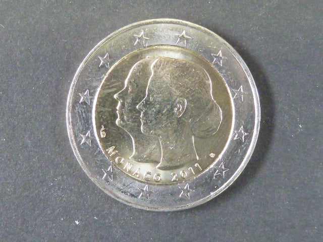 Monako 2 EUR 2011 pamětní