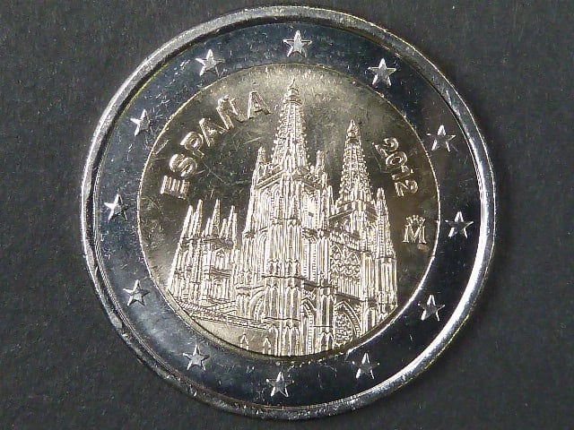 Španělsko 2 EUR 2012 pamětní