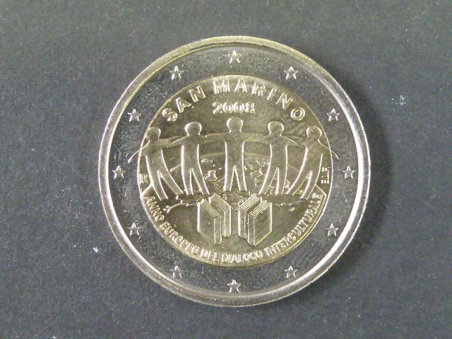 San Marino 2 EUR 2008 - pamětní