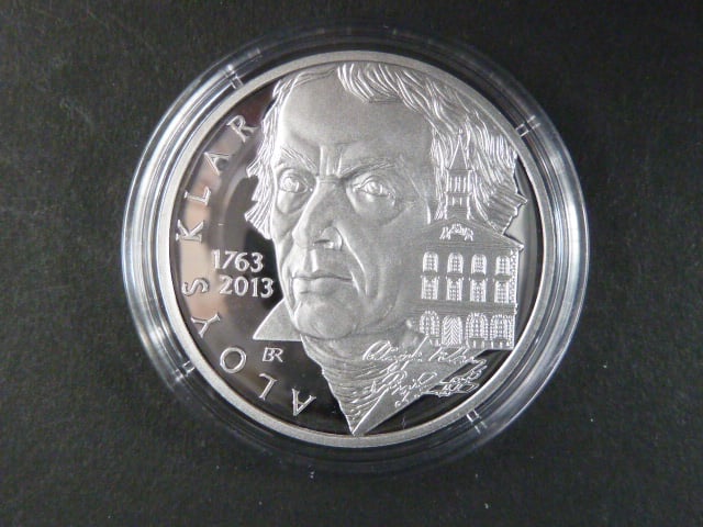 200 Kč 2013, 250.výročí narození Aloise Klára
