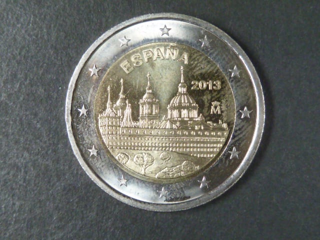 Španělsko 2 EUR 2013 pamětní