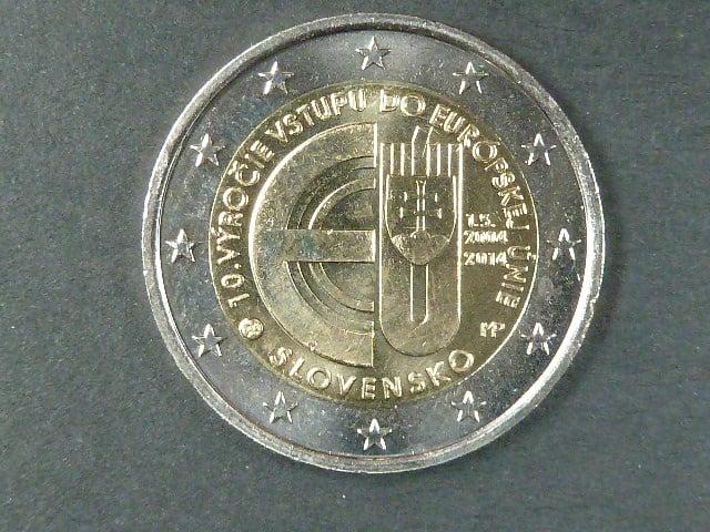 Slovensko 2 EUR 2014 pamětní
