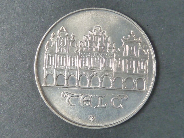 50 Kčs 1986 Městská památková rezervace Telč