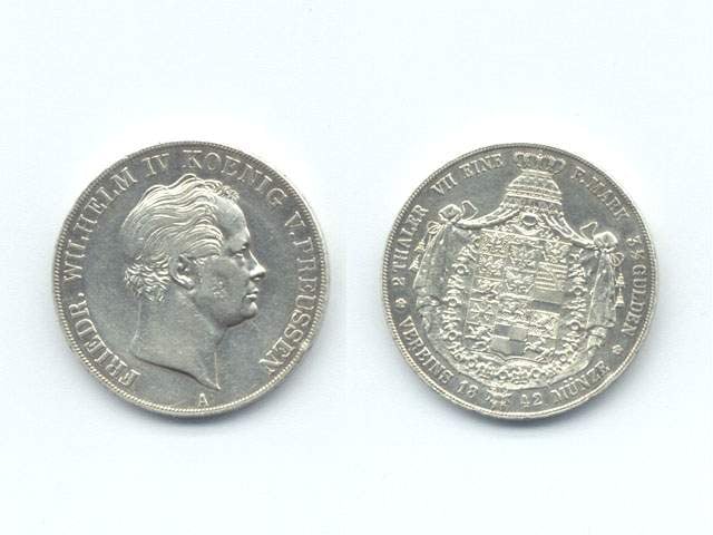 Prusko 2 Tolar 1842 A