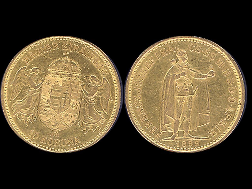 10 Koruna 1899 KB
