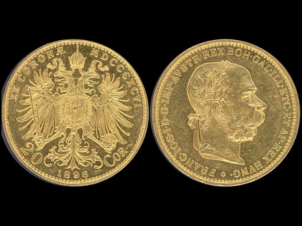20 Koruna 1896
