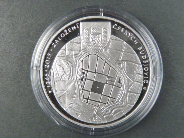 200 Kč 2015 750.výročí založení Českých Budějovic