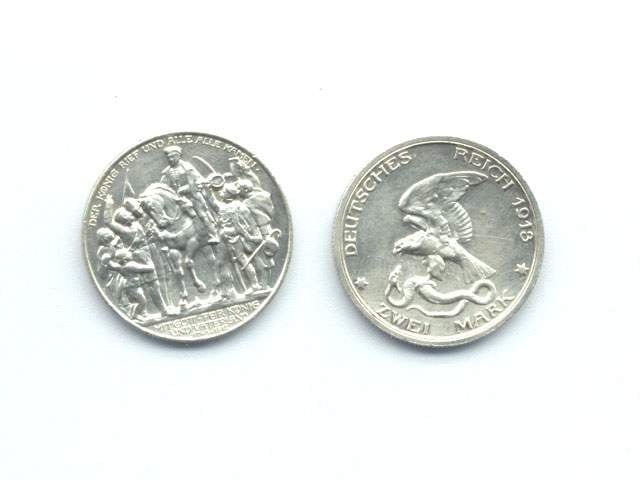 Prusko, Wilhelm II. 2 Marka 1913