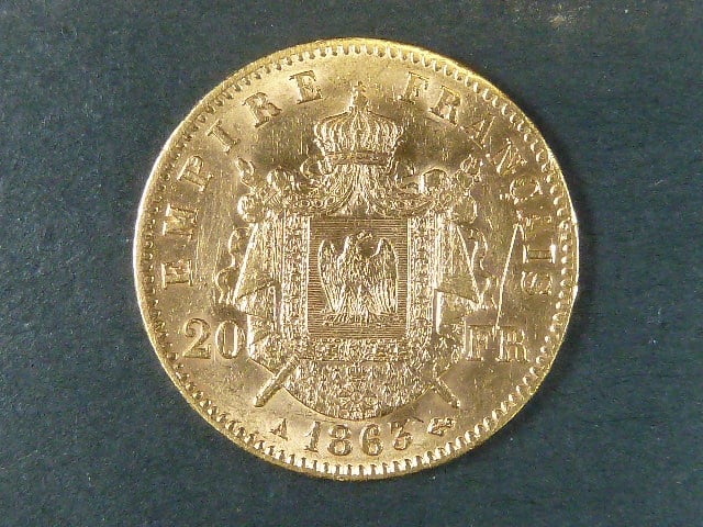 20 Frank 1863 A