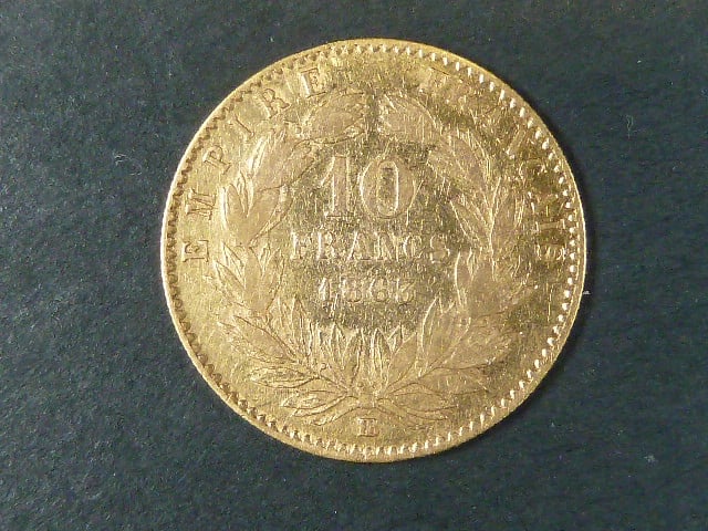 10 Frank 1863 HB