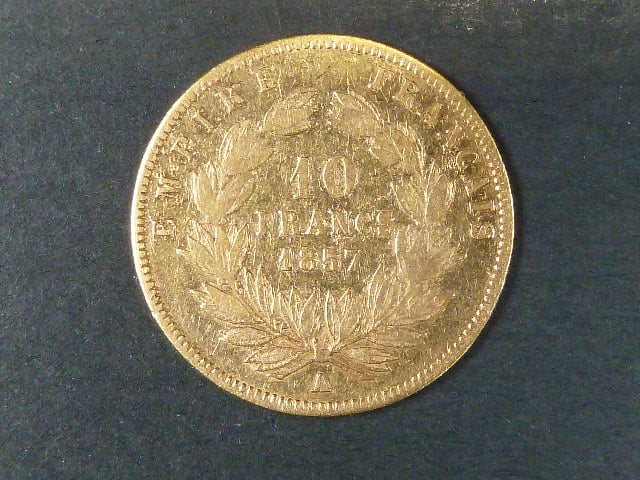 10 Frank 1857 A