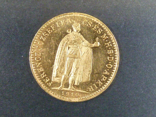 10 Koruna 1910 KB nádherná kvalita