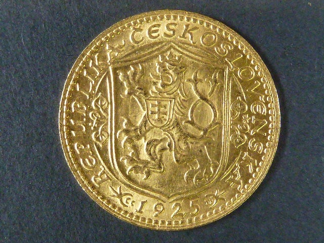 Dukát sv. Václav 1925
