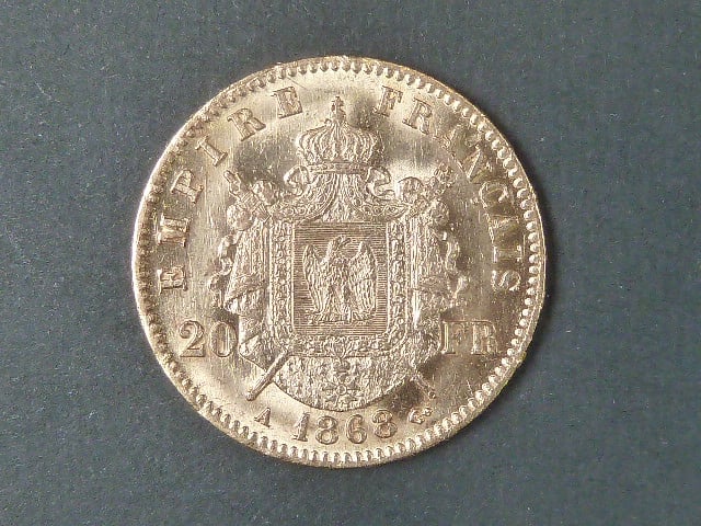 20 Frank 1868 A