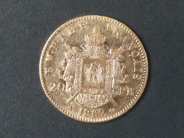 20 Frank 1867 A