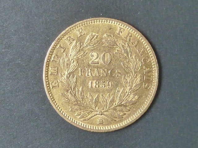 20 Frank 1859 BB