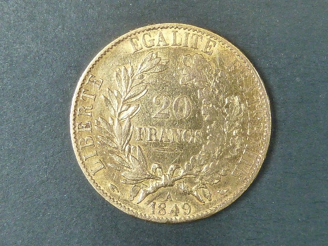 20 Frank 1849 A
