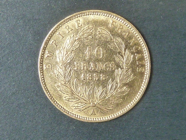 10 Frank 1858 A