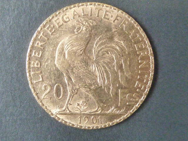 20 Frank 1901