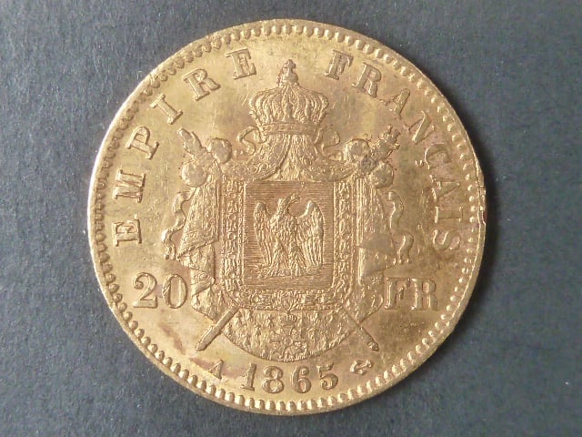 20 Frank 1865 A