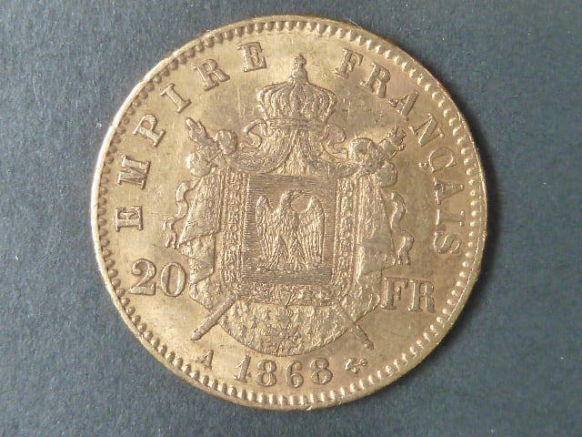 20 Frank 1868 A