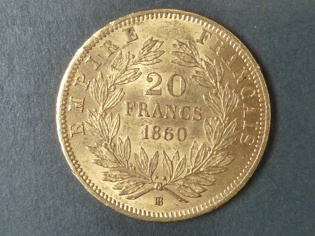 20 Frank 1860 BB