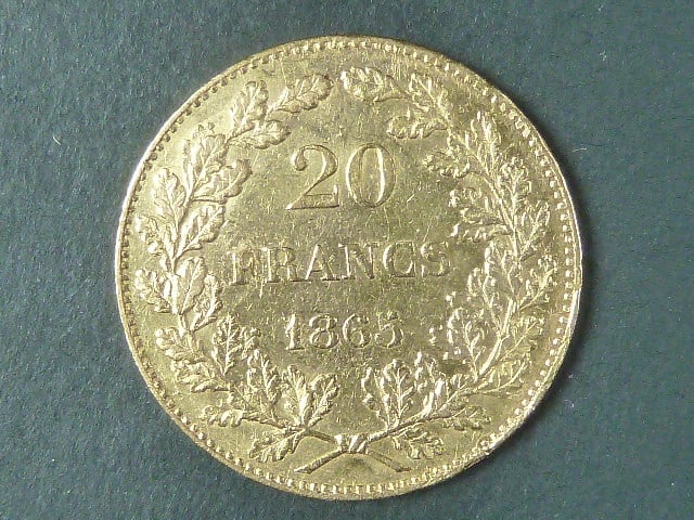 20 Fr 1865