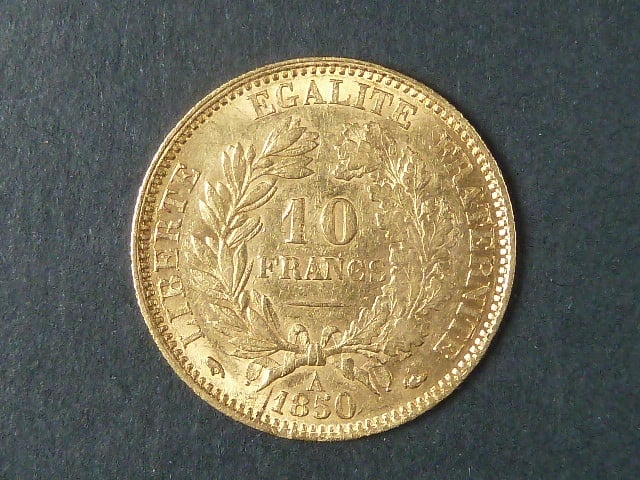 10 Frank 1850 A