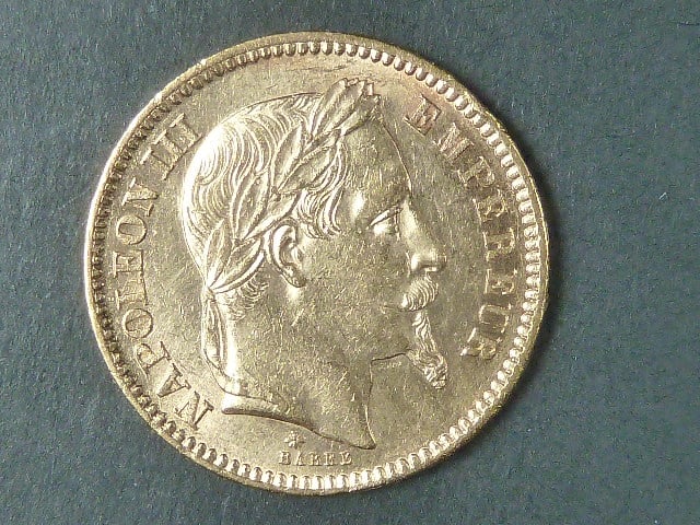 20 Frank 1869 BB