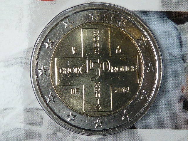 Belgie 2 EUR 2014 pamětní II.