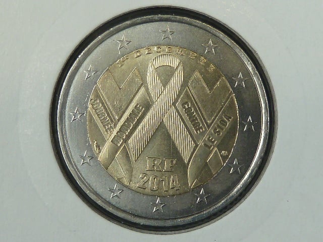 Francie 2 EUR 2014 pamětní