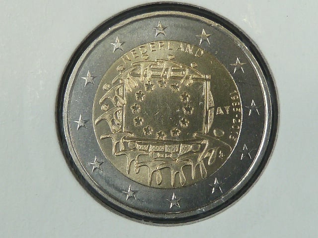 Holandsko 2 EUR 2015 pamětní - SPOLEČNÉ VYDÁNÍ