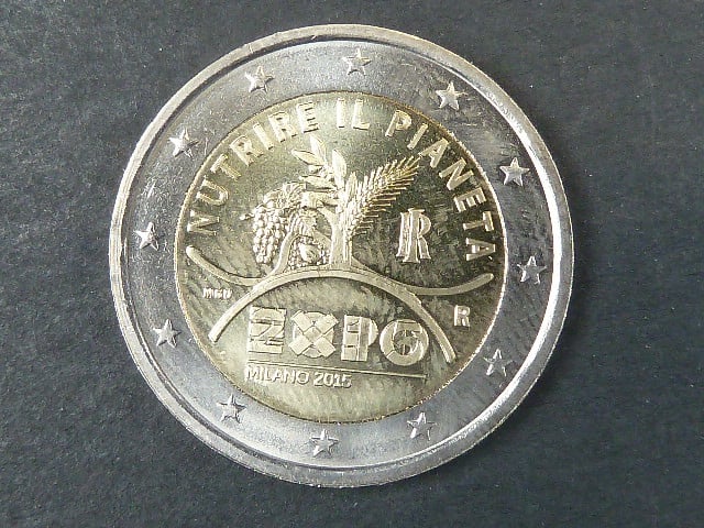 Itálie 2 EUR 2015 pamětní II.
