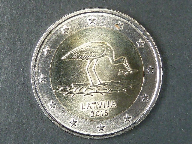 Lotyšsko 2 EUR 2015 pamětní II.