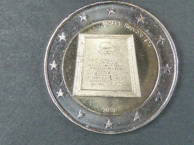 Malta 2 EUR 2015 pamětní
