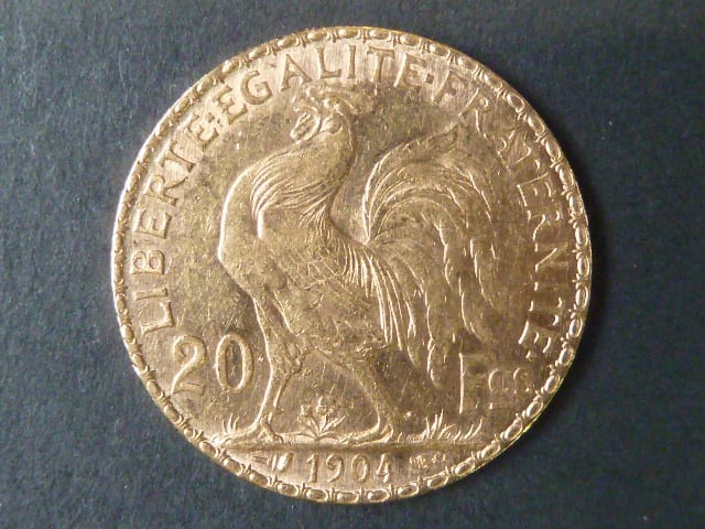 20 Frank 1904