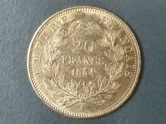 20 Frank 1854 A